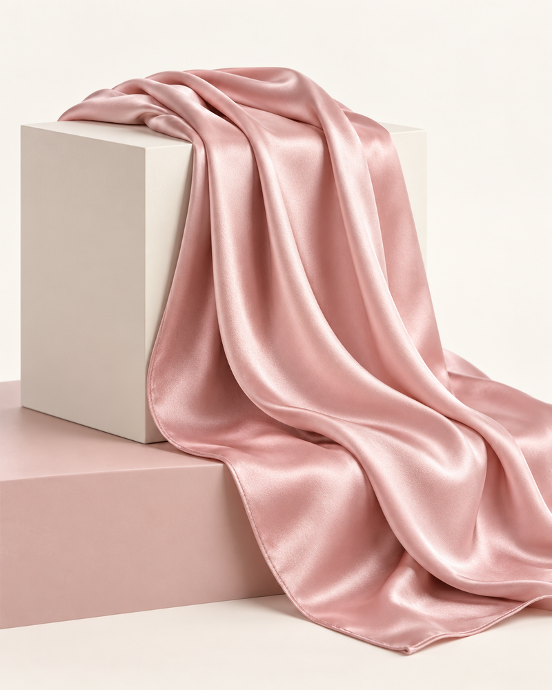 Satin scarf